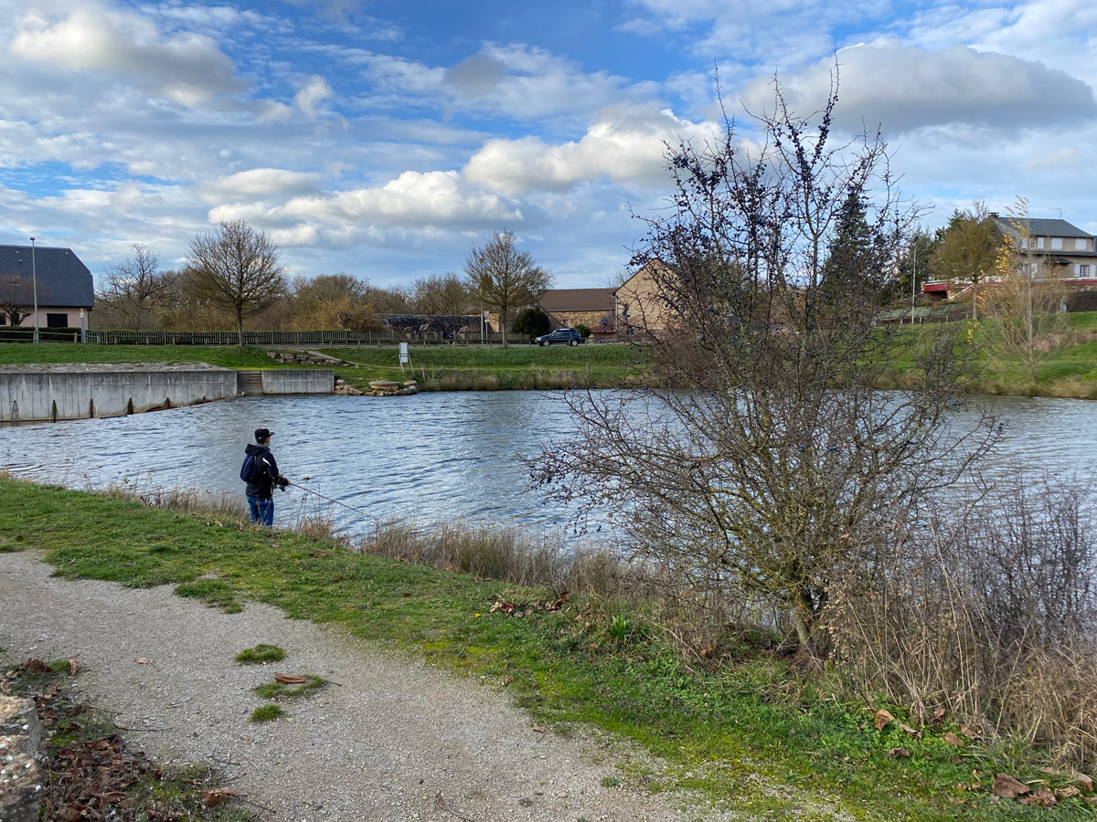 plan d'eau de Istournet